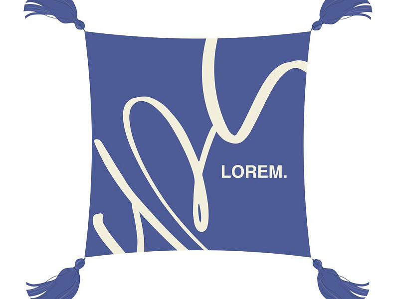 Подушка на заказ Capo, акрил