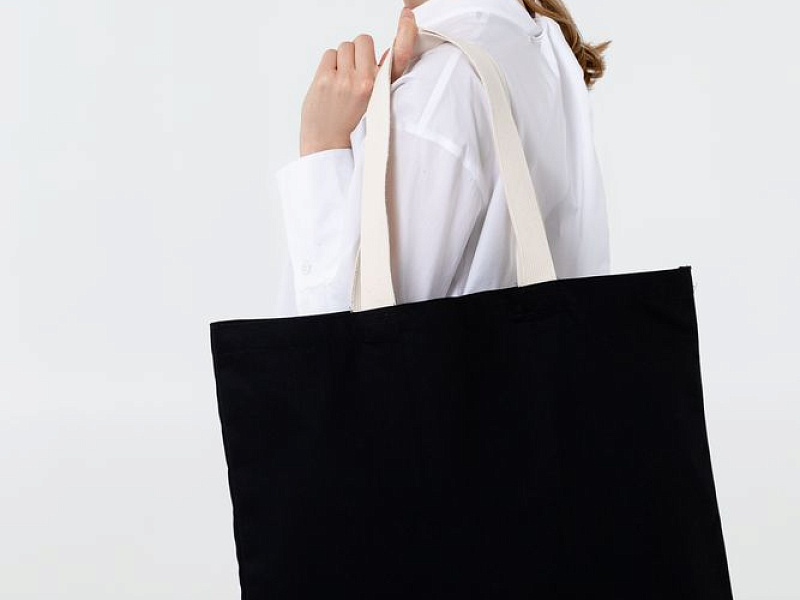 Холщовая сумка Shelty, черная