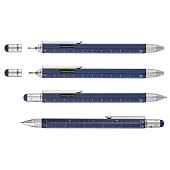 Ручка шариковая Construction, мультиинструмент, синяя