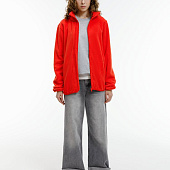 Куртка флисовая унисекс Nesse, красная