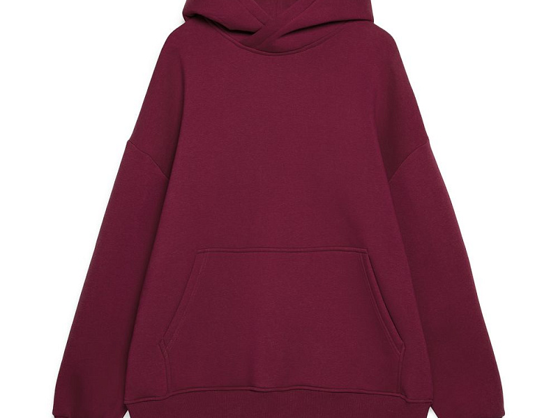 Худи Kulonga Oversize, бордовое