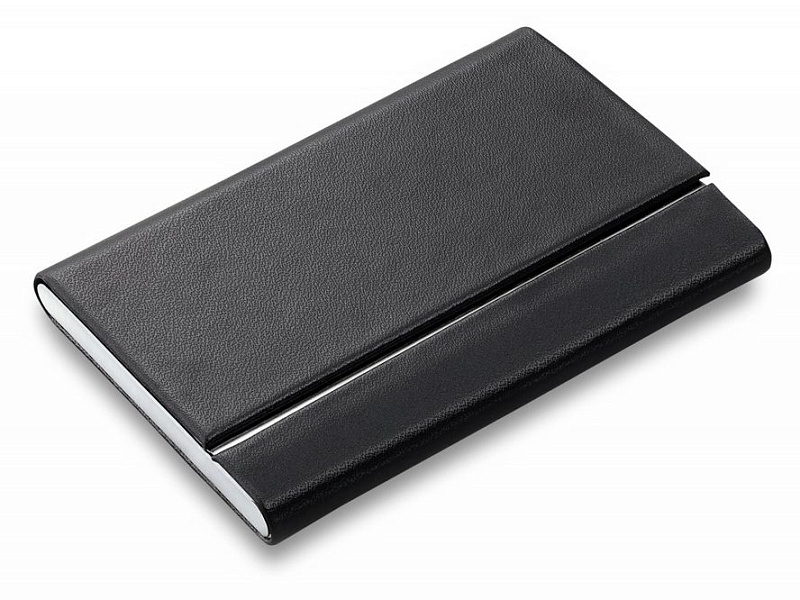 Футляр для визитных карт Slim, черный
