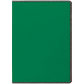 Ежедневник Frame, недатированный, зеленый с серым