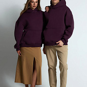 Худи Kulonga Oversize, фиолетовое