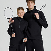 Набор для игры в бадминтон Gloucester, черно-серый