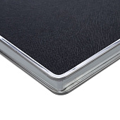 Ежедневник Frame Metal, недатированный, черный