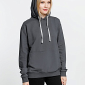 Толстовка с капюшоном Kirenga, темно-серая (графит)