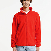 Куртка флисовая унисекс Nesse, красная