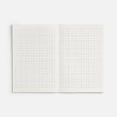 Блокнот Marco в клетку, белый