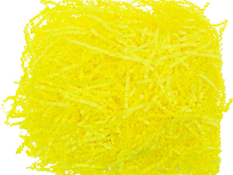 Бумажный наполнитель Chip, желтый неон