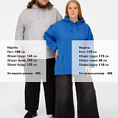 Худи унисекс Condor, ярко-синее