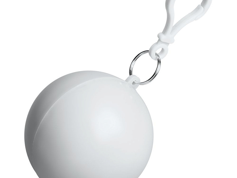 Дождевик в круглом футляре Nimbus, белый