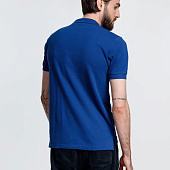 Рубашка поло мужская Adam, ярко-синяя