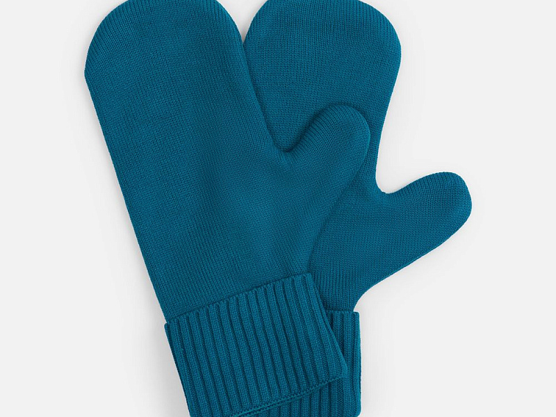 Варежки Yong, темно-синие (морская волна)