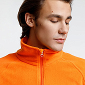 Куртка флисовая унисекс Fliska, оранжевая