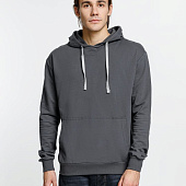 Толстовка с капюшоном Kirenga, темно-серая (графит)