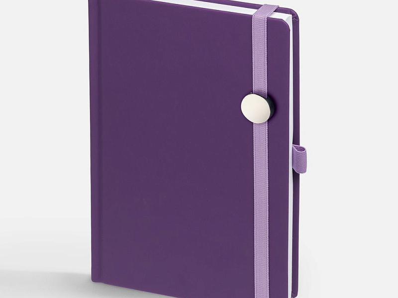 Ежедневник Favor Metal, недатированный, фиолетовый
