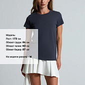 Футболка женская T-bolka Lady, темно-серая (графит)