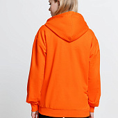 Толстовка на молнии с капюшоном Siverga, оранжевая