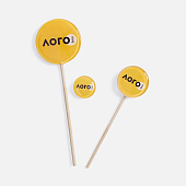 Леденец без сахара на палочке Prism L на заказ