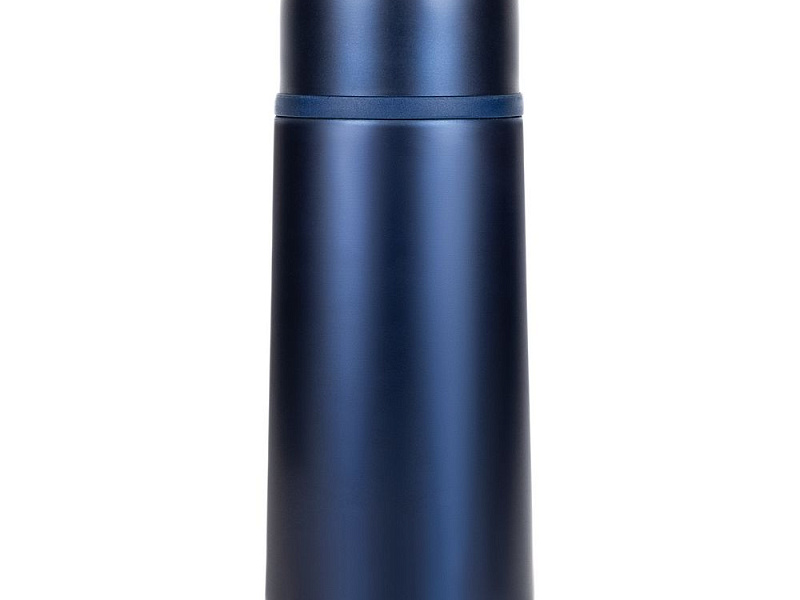 Термос Relaxika 350, темно-синий