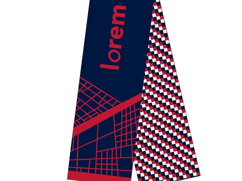 Шарф Joyful Grand Max на заказ, XL, акрил