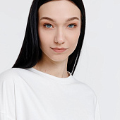 Футболка оверсайз унисекс City Sapiens, молочно-белая