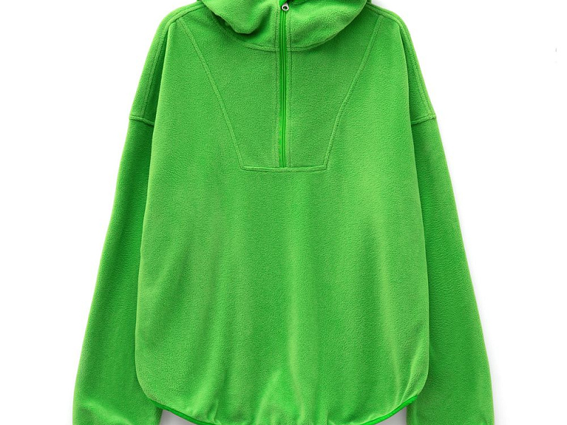 Анорак флисовый унисекс Fliska, зеленое яблоко