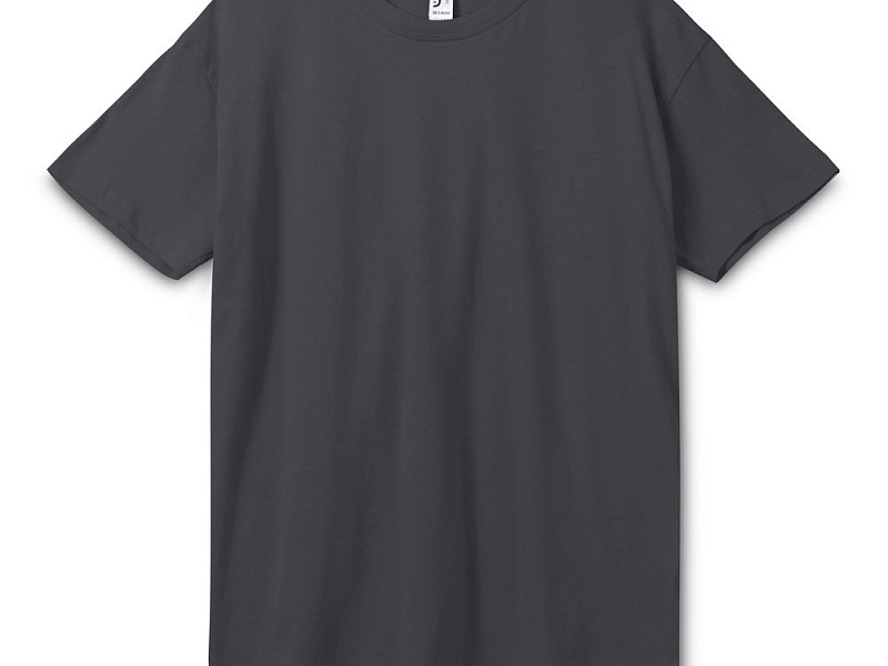 Футболка унисекс Regent 150, темно-серая (графит)