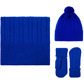 Шапка Knit Beat, синяя