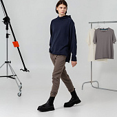 Худи унисекс Vozduh 1.0, темно-синее