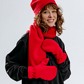 Шапка Fleecy, красная