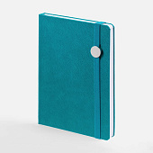 Ежедневник Nova Round, недатированный, бирюзовый