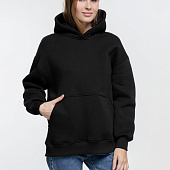 Худи оверсайз Kulonga Comfort Heavy, черное