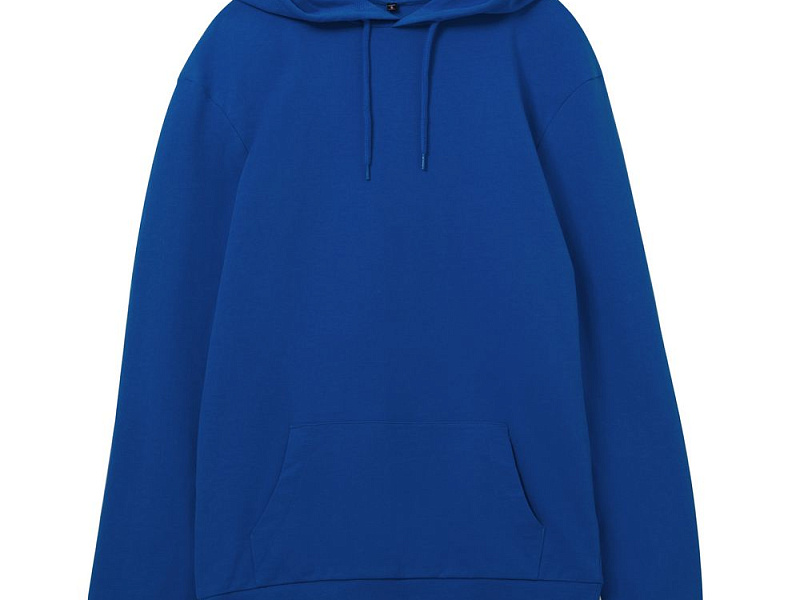 Толстовка с капюшоном унисекс Hoodie, ярко-синяя
