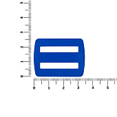 Пряжка — регулятор ремня Fermo, синяя