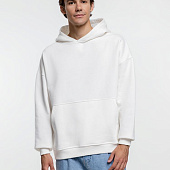 Худи оверсайз Kulonga Comfort Heavy, молочно-белое