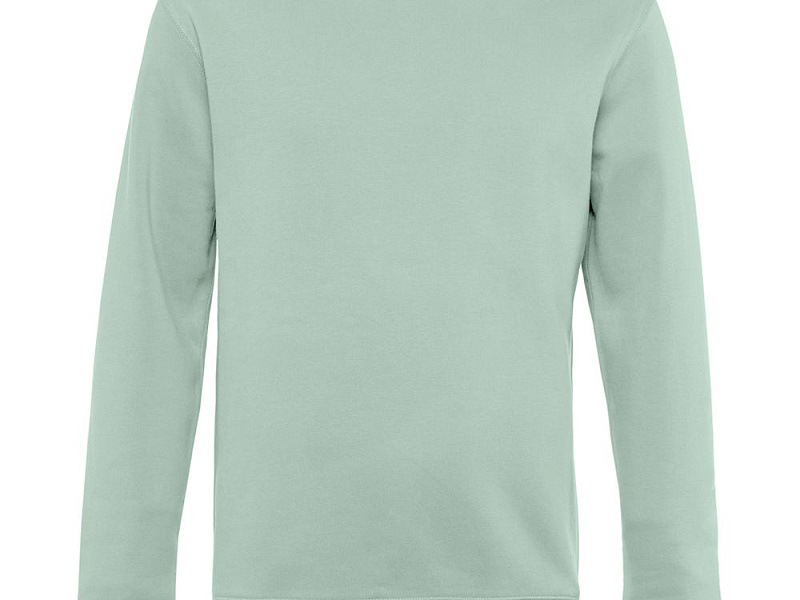 Свитшот унисекс King, серо-зеленый