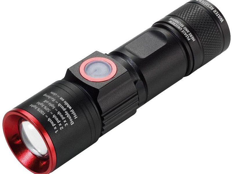 Аккумуляторный фонарик Eco Beam Pro, черный
