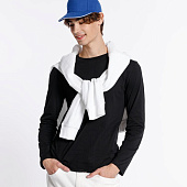 Бейсболка Classic, ярко-синяя с белым кантом