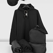 Худи унисекс H1, черное