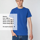 Футболка унисекс T-Bolka 160, ярко-синяя