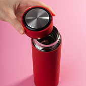 Термос с ситечком Percola, красный