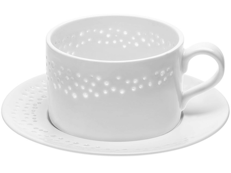 Чайная пара Coralli Luziano, белая