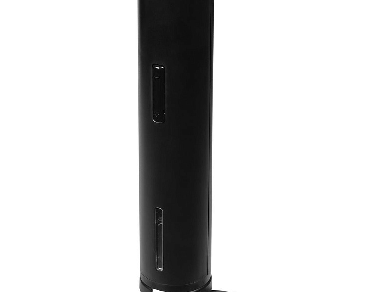 Электрический штопор с ножом для фольги Wine Crime, черный