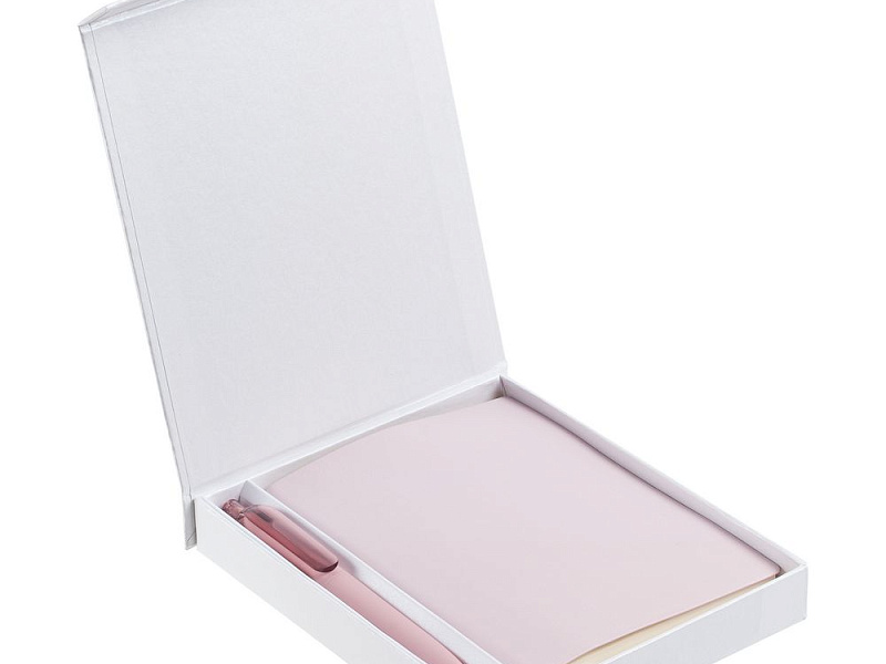 Коробка Shade под блокнот и ручку, белая