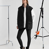 Жилет унисекс Oblako, черный