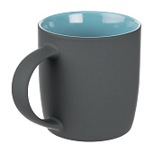 Кружка Surprise Touch с покрытием софт-тач, голубая