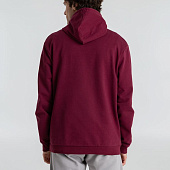 Толстовка с капюшоном унисекс Hoodie, бордовая