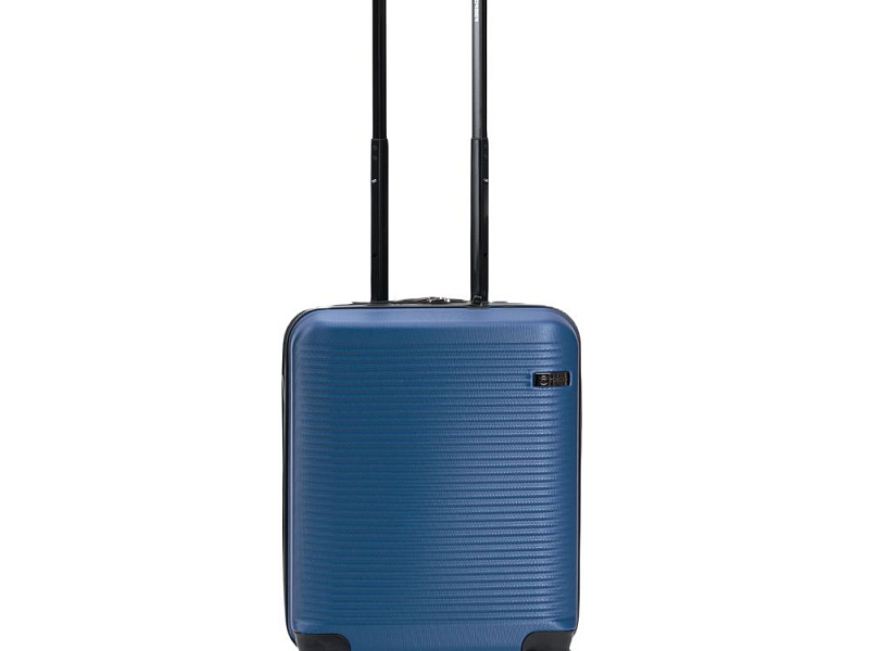 Чемодан Caspian S, темно-синий